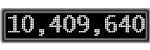 The GaugeControl contains 1 gauge with values: (10,409,487).