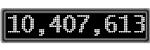 The GaugeControl contains 1 gauge with values: (10,407,590).
