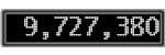 The GaugeControl contains 1 gauge with values: (9,726,299).