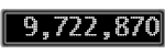 The GaugeControl contains 1 gauge with values: (9,722,047).