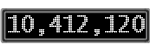 The GaugeControl contains 1 gauge with values: (10,410,583).