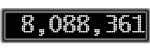 The GaugeControl contains 1 gauge with values: (8,087,833).