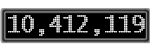 The GaugeControl contains 1 gauge with values: (10,411,940).