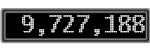 The GaugeControl contains 1 gauge with values: (9,726,298).