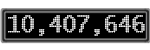The GaugeControl contains 1 gauge with values: (10,407,594).
