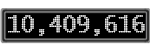 The GaugeControl contains 1 gauge with values: (10,409,490).