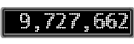 The GaugeControl contains 1 gauge with values: (9,727,268).