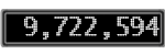 The GaugeControl contains 1 gauge with values: (9,722,319).