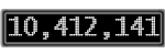 The GaugeControl contains 1 gauge with values: (10,411,602).