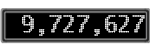 The GaugeControl contains 1 gauge with values: (9,727,085).