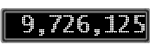 The GaugeControl contains 1 gauge with values: (9,725,434).