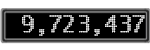 The GaugeControl contains 1 gauge with values: (9,722,047).