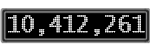 The GaugeControl contains 1 gauge with values: (10,411,336).