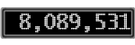 The GaugeControl contains 1 gauge with values: (8,089,445).