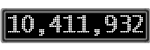 The GaugeControl contains 1 gauge with values: (10,411,336).
