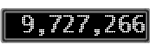 The GaugeControl contains 1 gauge with values: (9,725,170).