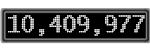 The GaugeControl contains 1 gauge with values: (10,409,761).