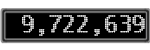 The GaugeControl contains 1 gauge with values: (9,722,319).