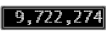 The GaugeControl contains 1 gauge with values: (9,721,991).