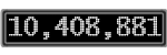The GaugeControl contains 1 gauge with values: (10,408,300).