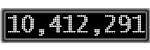 The GaugeControl contains 1 gauge with values: (10,411,938).