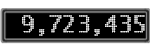 The GaugeControl contains 1 gauge with values: (9,722,323).