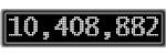 The GaugeControl contains 1 gauge with values: (10,408,909).