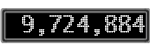 The GaugeControl contains 1 gauge with values: (9,724,605).