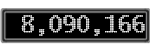 The GaugeControl contains 1 gauge with values: (8,089,940).