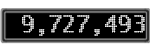 The GaugeControl contains 1 gauge with values: (9,727,085).