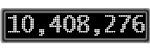 The GaugeControl contains 1 gauge with values: (10,408,033).