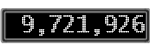 The GaugeControl contains 1 gauge with values: (9,721,584).