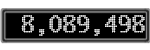 The GaugeControl contains 1 gauge with values: (8,089,438).
