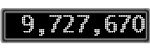 The GaugeControl contains 1 gauge with values: (9,727,078).