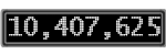 The GaugeControl contains 1 gauge with values: (10,407,590).