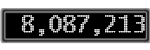 The GaugeControl contains 1 gauge with values: (8,087,199).