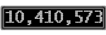 The GaugeControl contains 1 gauge with values: (10,410,709).