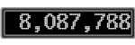 The GaugeControl contains 1 gauge with values: (8,087,593).