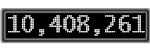 The GaugeControl contains 1 gauge with values: (10,408,039).