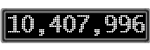 The GaugeControl contains 1 gauge with values: (10,407,684).