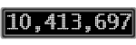 The GaugeControl contains 1 gauge with values: (10,408,267).