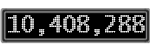 The GaugeControl contains 1 gauge with values: (10,407,950).