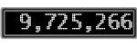 The GaugeControl contains 1 gauge with values: (9,725,169).