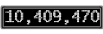 The GaugeControl contains 1 gauge with values: (10,409,490).