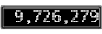 The GaugeControl contains 1 gauge with values: (9,726,132).
