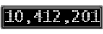 The GaugeControl contains 1 gauge with values: (10,411,938).