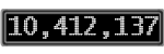 The GaugeControl contains 1 gauge with values: (10,411,967).