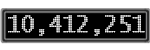 The GaugeControl contains 1 gauge with values: (10,411,962).