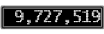 The GaugeControl contains 1 gauge with values: (9,727,089).