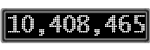 The GaugeControl contains 1 gauge with values: (10,408,283).